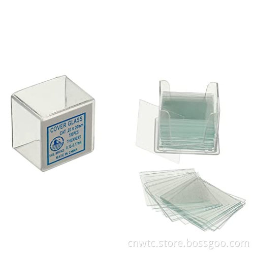 Lab Supply: 24x50mm and 22x22mm Glass Microscope Coverslips
